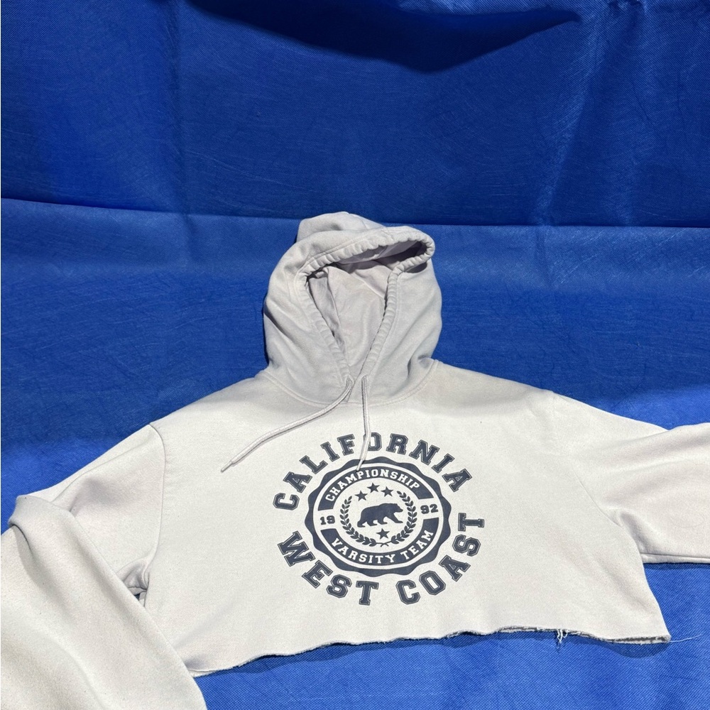 Refuge Athletics | California West Coast Cropped Hoodie | Varsity